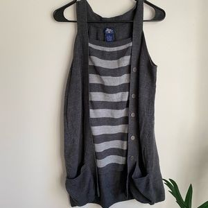 [ BLUE ASPHALT ] Tank Sweater